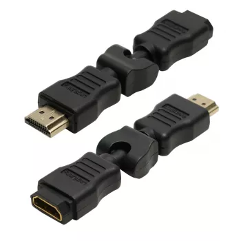 LogiLink HDMI taisnleņķa adapteris 270° vīrietis–sieviete 4K 60Hz