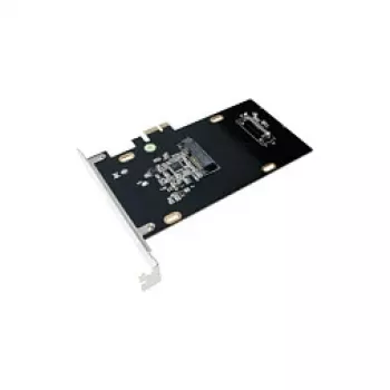 LogiLink PCI Express 3.0 x4 Dual M.2 NVMe un Dual SATA III hibrīda adaptera karte