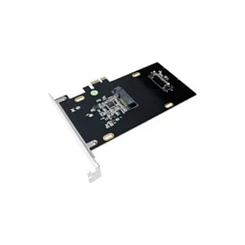 LogiLink PCI Express 3.0 x4 Dual M.2 NVMe un Dual SATA III hibrīda adaptera karte