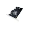 LogiLink PCI Express 3.0 x4 Dual M.2 NVMe un Dual SATA III hibrīda adaptera karte
