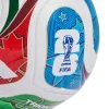 adidas World Cup 26 Trionda League Futbols 5. izmērs Balts/Melns/Solar Red JD8045