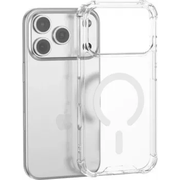 4SMARTS Hybrid Case Ibiza Apple iPhone 18 Pro Max / 17 Pro Max MagSafe - caurspīdīgs