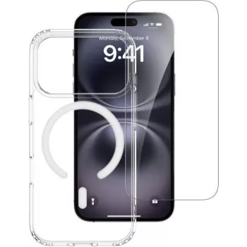 4smarts 360 Premium aizsardzības komplekts Apple iPhone 18 Pro / 17 Pro MagSafe caurspīdīgs