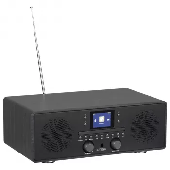 Reflexion HRA23INT DAB+ / FM / interneta radio ar Bluetooth, Spotify Connect, 2,4 inch TFT krāsu displeju, 2 x 5W stereo skaļruņiem, melns