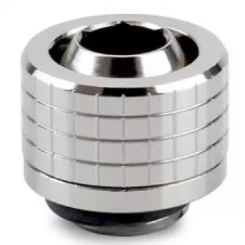 Thermal Grizzly DeltaMate kompresijas savienotājs, Brass - Gloss Nickel, ST13 (13mm OD, G1/4 inch)