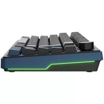 Ducky OK-M 75 75% mehāniskā spēļu tastatūra, hot-swappable, RGB, ANSI, KTT Wine Red slēdži