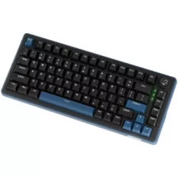 Ducky OK-M 75 spēļu tastatūra, 75%, Hot-Swappable, RGB, ANSI - KTT Baby Blue slēdži