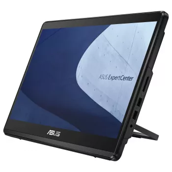 ASUS ExpertCenter E1 E1600WKAT-BMR185M 15,6 collu All-in-One PC - HD skārienekrāns, Intel Celeron N4500, 8GB RAM, 128GB SSD, bez OS, melns