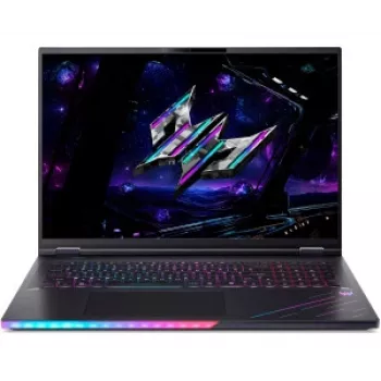 Acer Predator Helios 18 AI PH18-I71-9939 spēļu klēpjdators - 18 collu WQXGA 240Hz, Intel Core Ultra 9 290HX Plus, 32GB DDR5, 1TB SSD, NVIDIA GeForce RTX 5090 16GB, Windows 11 Home, Abyssal Black
