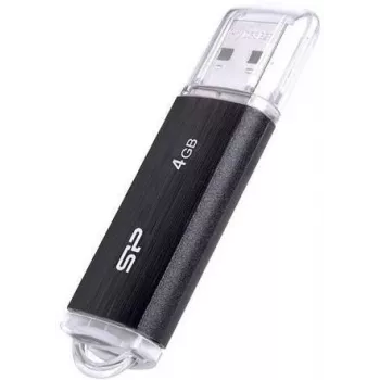 Silicon Power Ultima U02 4GB USB 2.0 zibatmiņa, melna
