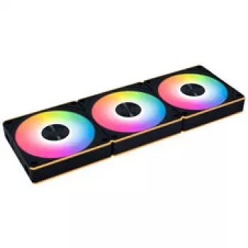 Lian Li UNI FAN CL FLEX Wireless ARGB Reverse Blade 120mm PWM ventilators 3 komplektā ar kontrolieri, melns
