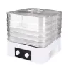 MEO MR-768 MAESTRO Pārtikas žāvētājs dārzeņiem un augļiem, 520 W, 5 paplātes, regulējama temperatūra 35-70°C, taimeris līdz 48h, balts un caurspīdīgs