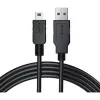 Wacom ACK4090601 3m USB-A uz Micro-USB-B datu un uzlādes kabelis STU-530/430, Intuos Pro, Cintiq Pro, One by Wacom - Melns
