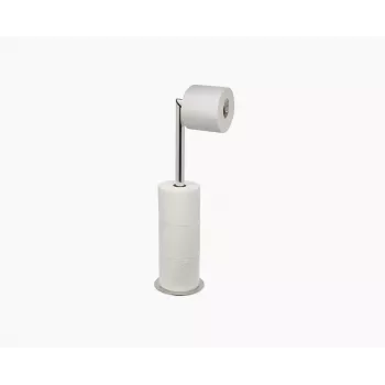 Joseph Joseph EasyStore Luxe 2-in-1 nerūsējošā tērauda tualetes papīra statīvs