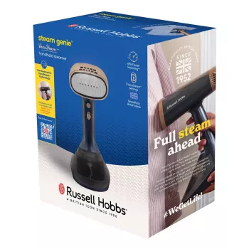 Russell Hobbs Steam Genie VacuSteam rokas drēbju tvaikonis 28550-56 – 1800 W, 200 ml, balts/zils