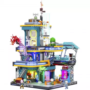 LUMIBRICKS Cyberpunk Neoncity - Apartment 1000 gabalu puzle