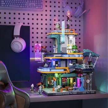 LUMIBRICKS Cyberpunk Neoncity - Apartment 1000 gabalu puzle