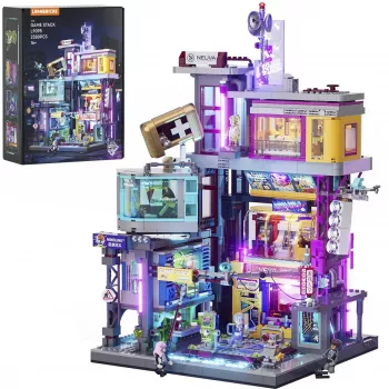 LUMIBRICKS Cyberpunk Neoncity Gamestack LED neona zīme