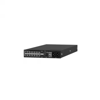 Dell Networking S4112T pārvaldāms Layer 3 slēdzis ar 12x 10GBase-T un 3x 100GbE QSFP28, 1U pusplatuma statīva montāža