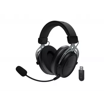 GENESIS TORON 706 bezvadu over-ear spēļu austiņas ar noņemamo mikrofonu, melnas