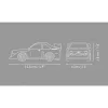 COBI Audi quattro S1 E2 modelis mērogā 1:35