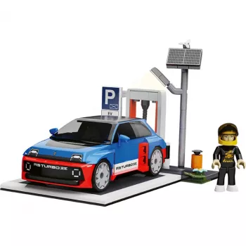 COBI EV stacija un Renault 5 Turbo 3E (1:35 mērogs)