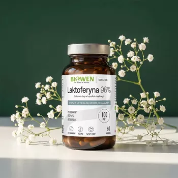 BIOWEN Lactoferrin 96% – 60 kapsulas – Augstas tīrības liellopu laktoferīna uztura bagātinātājs