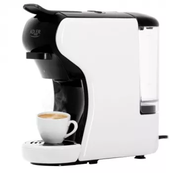 Adler AD 4386 daudzkapsulu espresso kafijas automāts 19 bar | 9 kapsulu veidi | regulējams ūdens daudzums