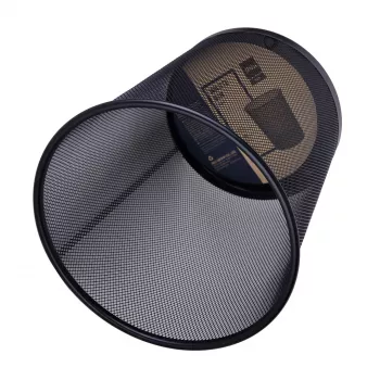 Deli Mesh Waste Bin 12L Melns