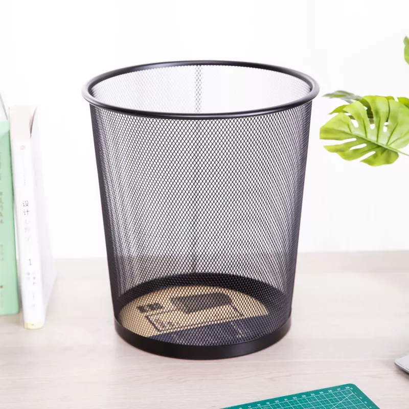 Deli Mesh Waste Bin 12L Melns