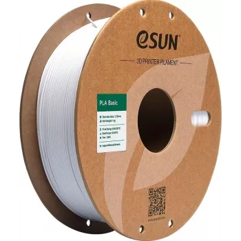 ESUN PLA Basic 1.75mm Cold White 1kg - Premium PLA+ 3D printera pavediens