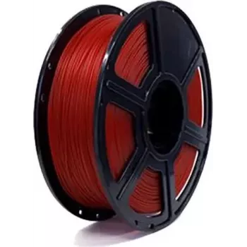 FlashForge PLA 1,75 mm caurspīdīgi sarkans 1 kg 3D printera pavediens