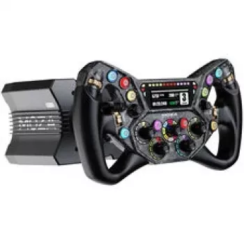 Moza Racing KS Pro stūre - 300 mm oglekļa šķiedras simracinga stūre ar RGB pogām un magnētiskajiem pārslēdzējiem