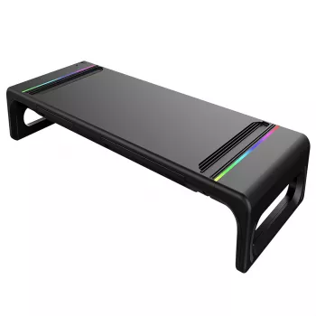 ANTEC MS100 CyberDeck RGB Laptop un Monitora Statīvs ar USB Hub