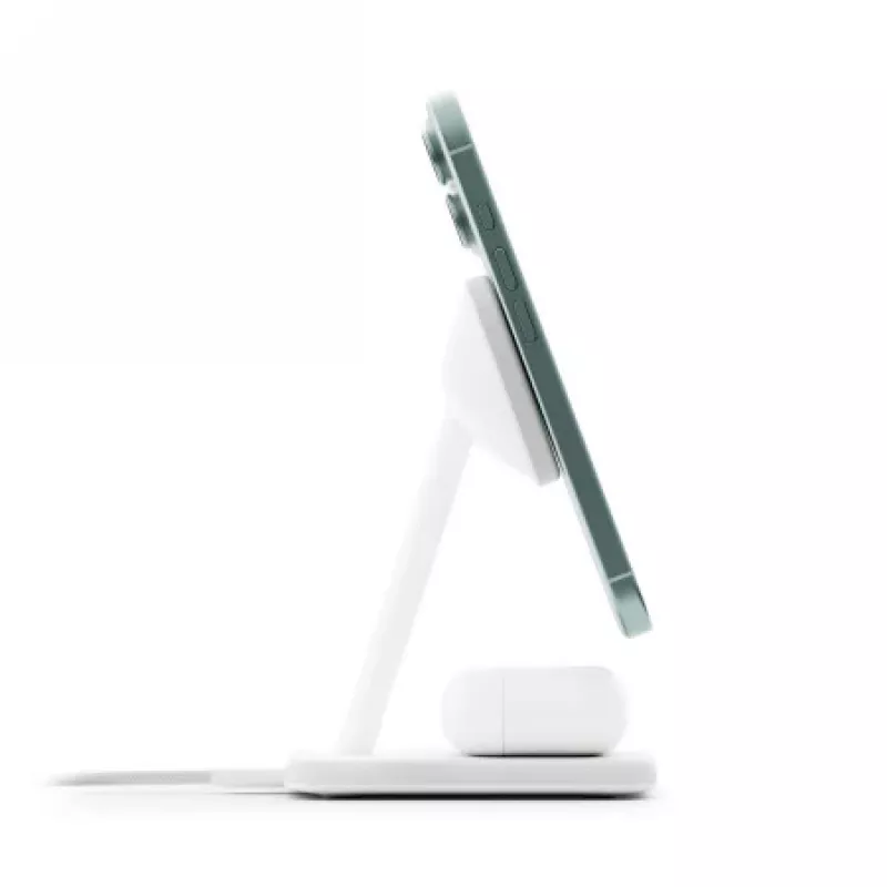 Twelve South HiRise 2 Deluxe Qi2 bezvadu uzlādes statīvs, balts