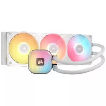 CORSAIR iCUE LINK TITAN II 360 RX RGB baltais šķidruma CPU dzesētājs
