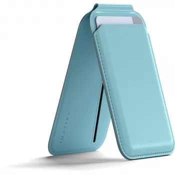 Satechi Magnetic Wallet Stand for MagSafe - gaiši zils