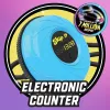 Just Play Skip It Deluxe Petrol - potītes lēkšanas rotaļlieta ar skaitītāju un mirgojošām gaismām bērniem no 6 gadiem