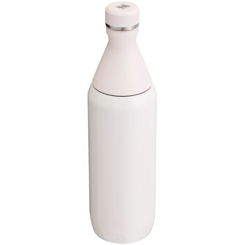 STANLEY 1913 All Day Slim 0.6L Rožu kvarca vakuumizolēta pudele
