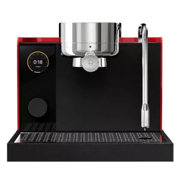 Fellow Espresso Series 1 espreso kafijas aparāts ar portafiltru, ķiršu sarkanā krāsā