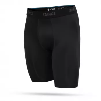 Stance Compression Nylon termo bokseršorti, melni