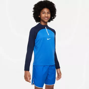 Nike Kids' Dri-FIT Academy Pro Drill Futbola krekls Royal Blue/Navy, izmērs S