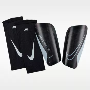 Nike Mercurial Lite Apakšstilbu aizsargi Melni DN3611-010 Izmērs S