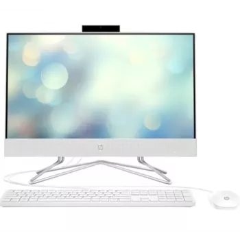 HP 200 G4 AiO 21,5 collu Full HD All-in-One dators, Intel Core i3-10110U, 4GB RAM, 256GB SSD, Windows 10 Home, Melns