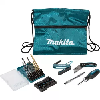 Makita E-30053 29 daļu rokas instrumentu komplekts ar futrāli