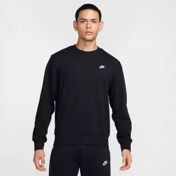 Nike Club FT vīriešu sporta krekls melns FN3888 010, izmērs S
