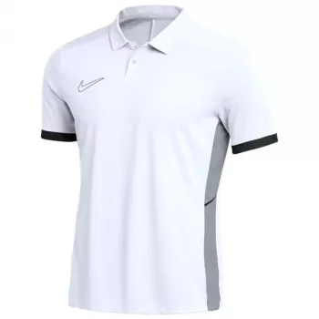 Nike vīriešu Dri-FIT Academy 25 polo krekls ar īsām piedurknēm balts FZ9759 100 L