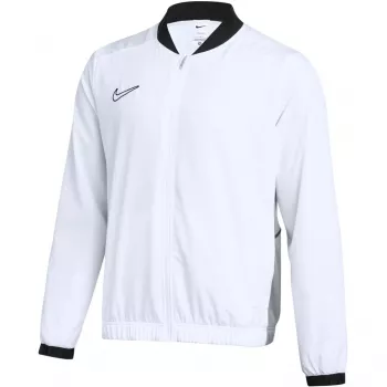 Nike Dri-FIT Academy 25 vīriešu pilnās rāvējslēdzēja kapuce balta