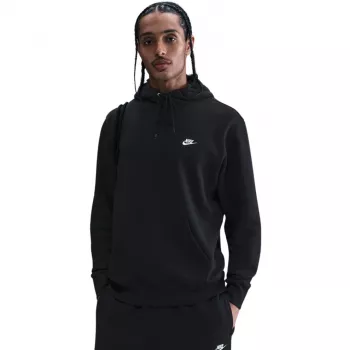 Nike Club Fleece vīriešu pullover kapuce melna FN3859-010 izmērs XL