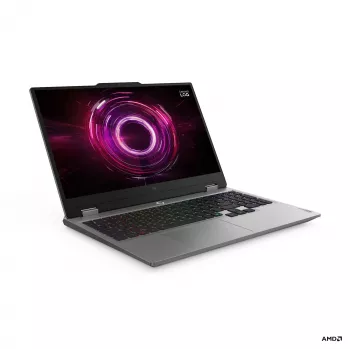 Lenovo LOQ 15AHP10 15,6 collu FHD 144Hz G-SYNC spēļu klēpjdators - AMD Ryzen 5 8640HS, 32GB DDR5, 512GB SSD, NVIDIA GeForce RTX 5050, Windows 11 Home - Melns